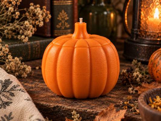Harvest Hollow Beeswax Candle | Where autumn gathers, warmth lingers.