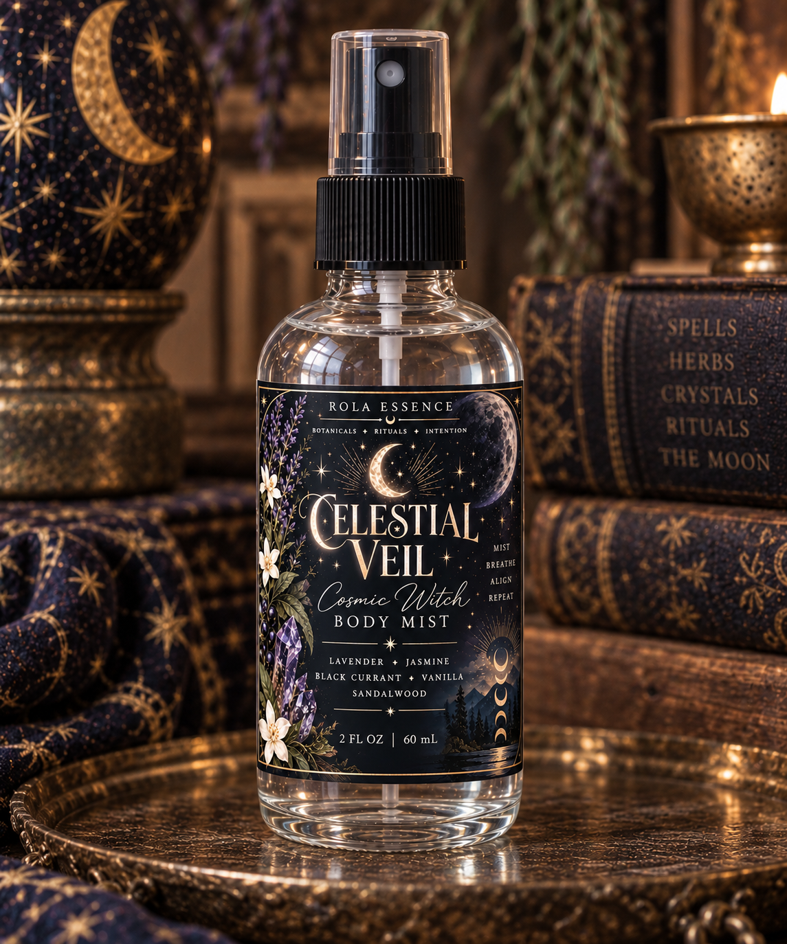 Celestial Veil ✦ Cosmic Witch Body Mist