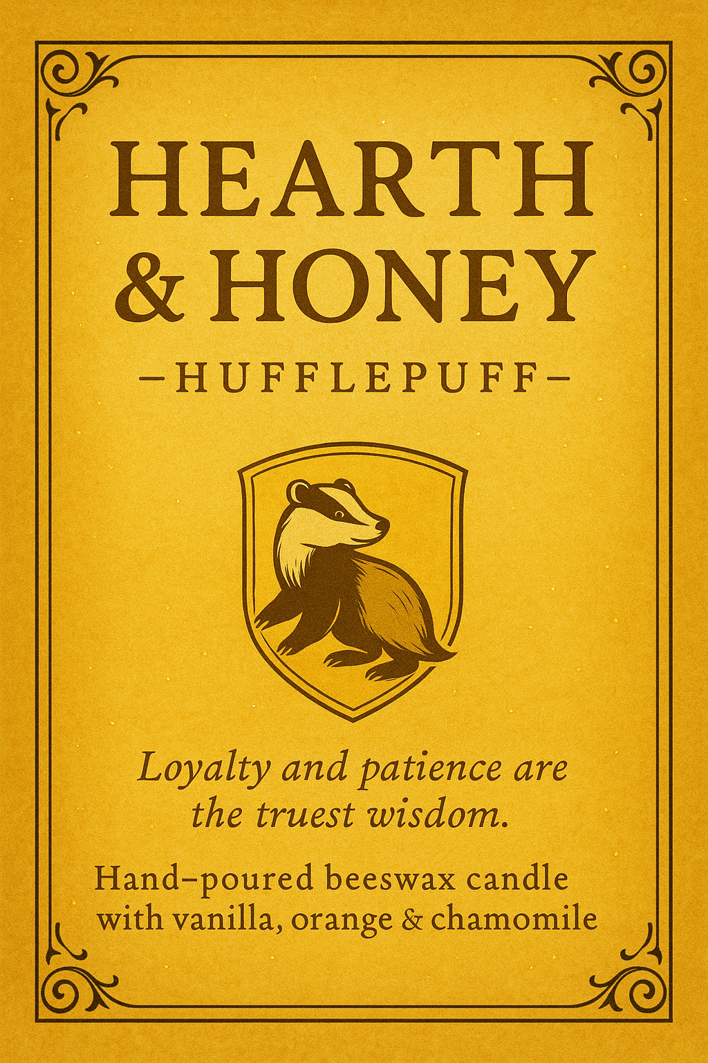 Hearth & Honey – Hufflepuff