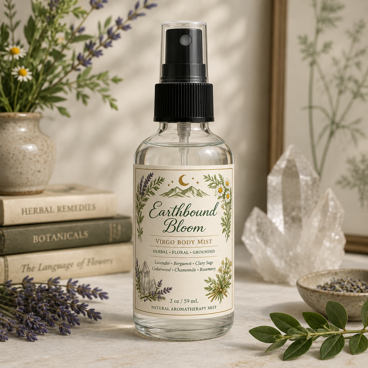 Earthbound Bloom - Virgo Body Mist