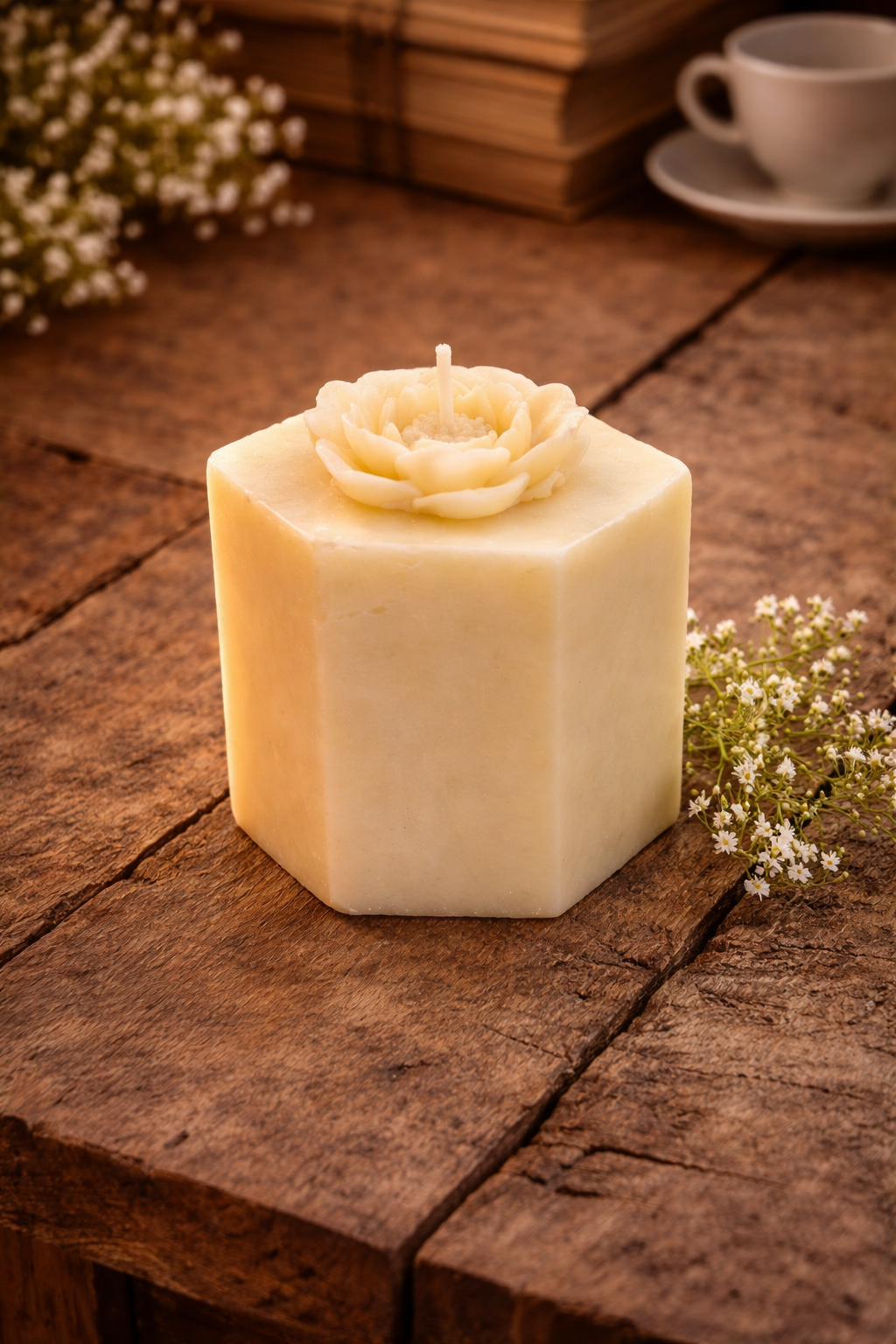 Sunlit Bloom Candle