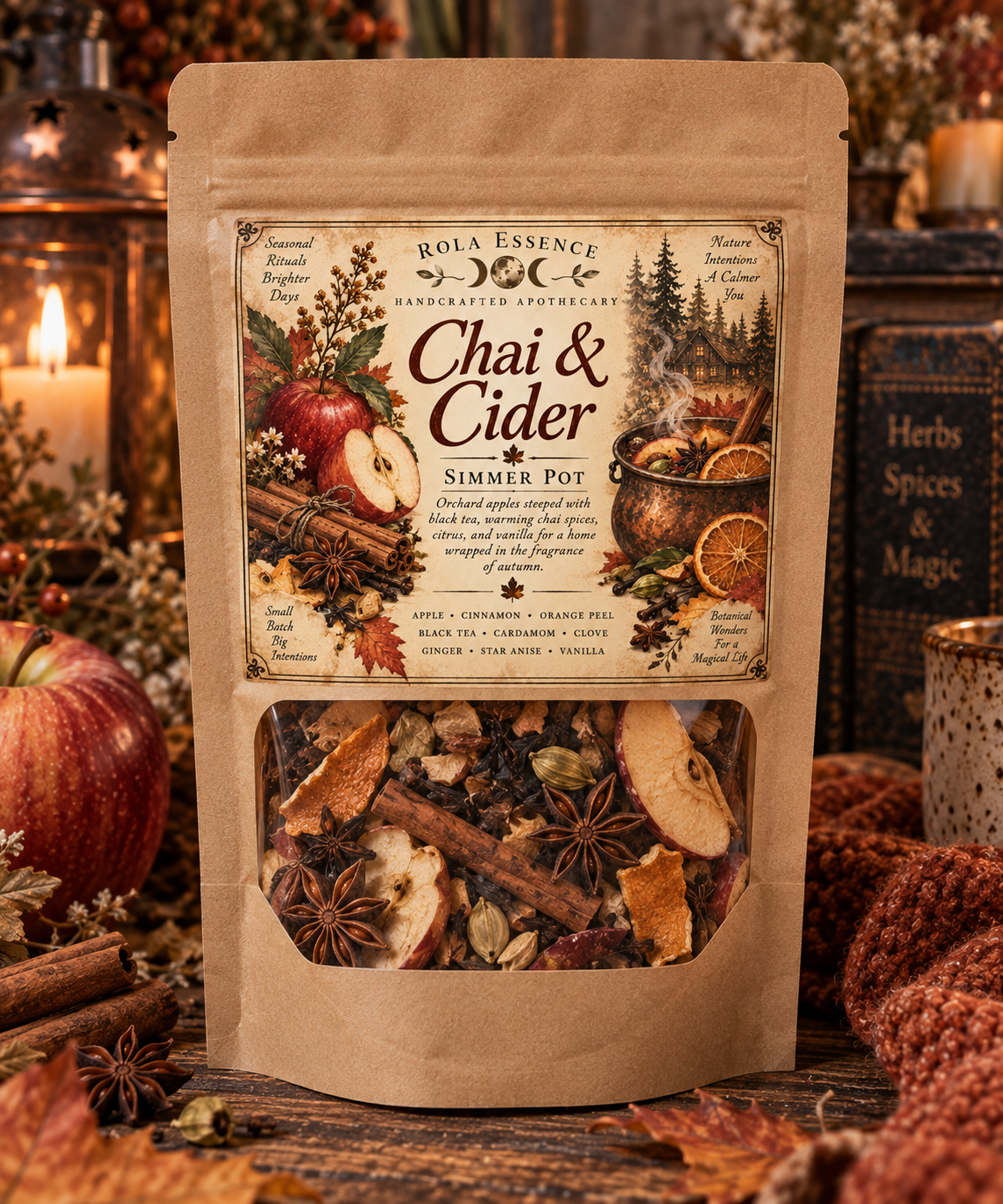 Chai & Cider Simmer Pot