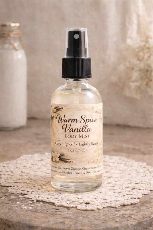 Warm Spice Vanilla Body Mist