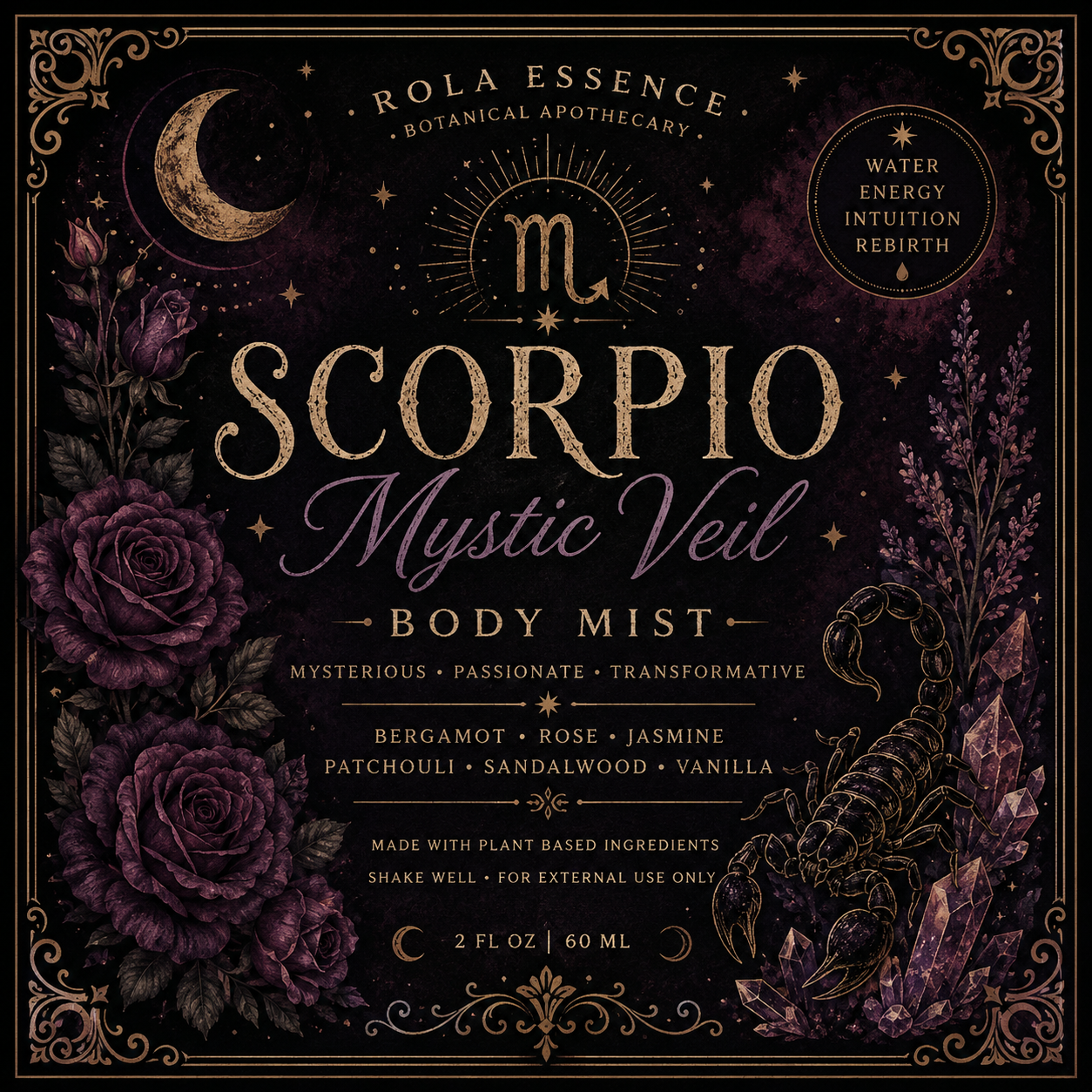 Scorpio Mystic Veil Body Mist
