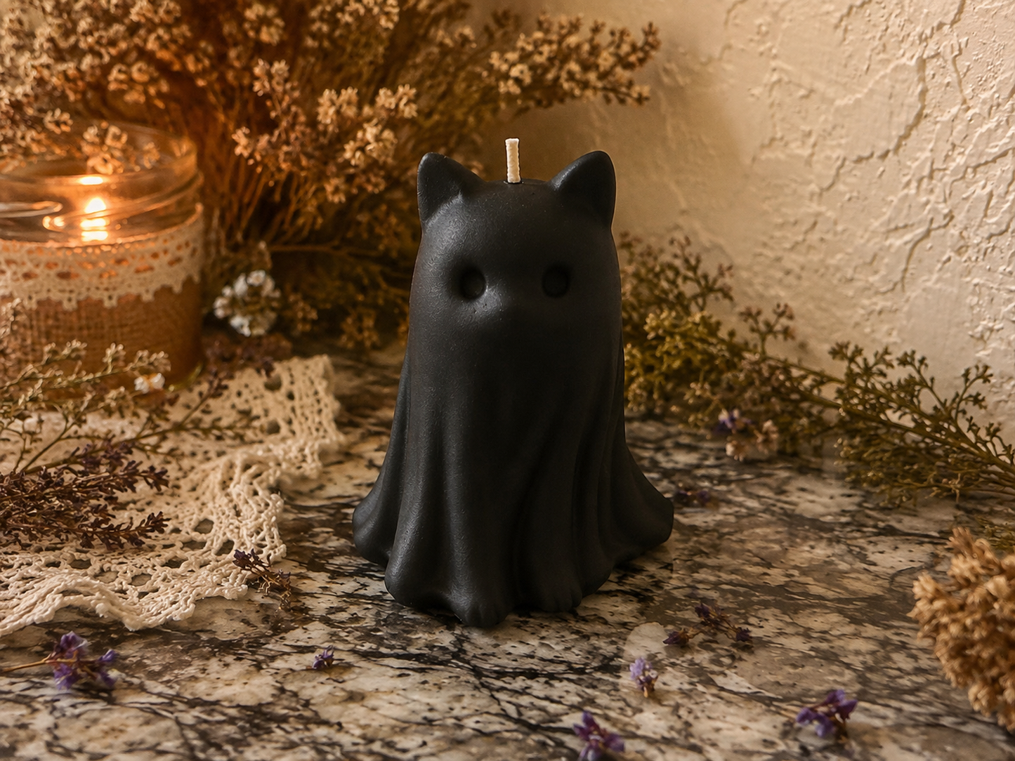Feline Familiar Spirits Beeswax Candles