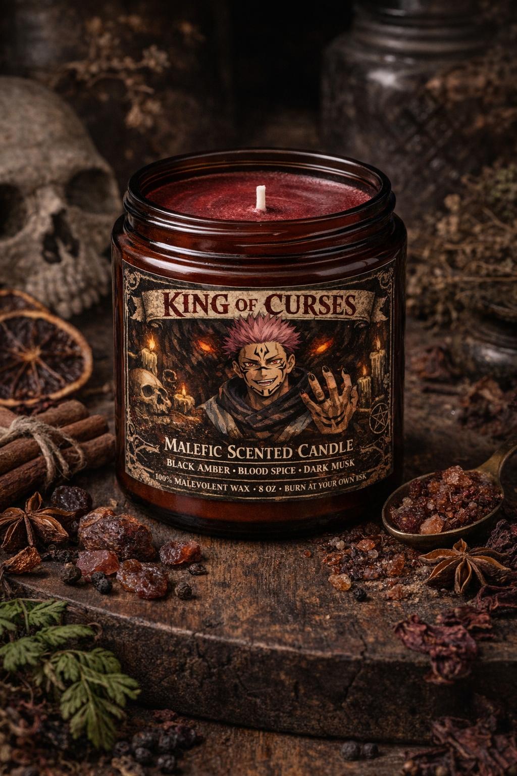 King of Curses Candle