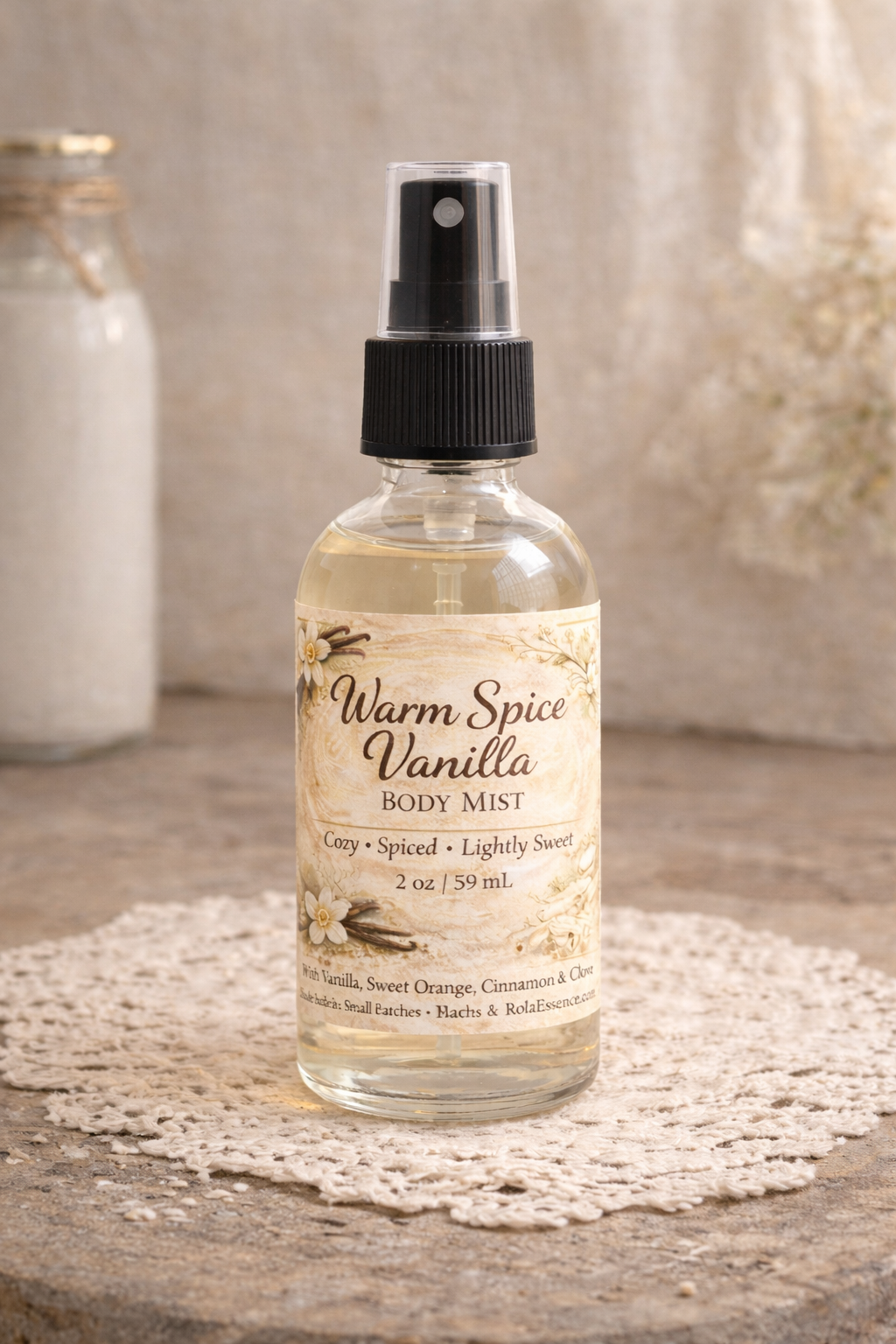 Warm Spice Vanilla Body Mist