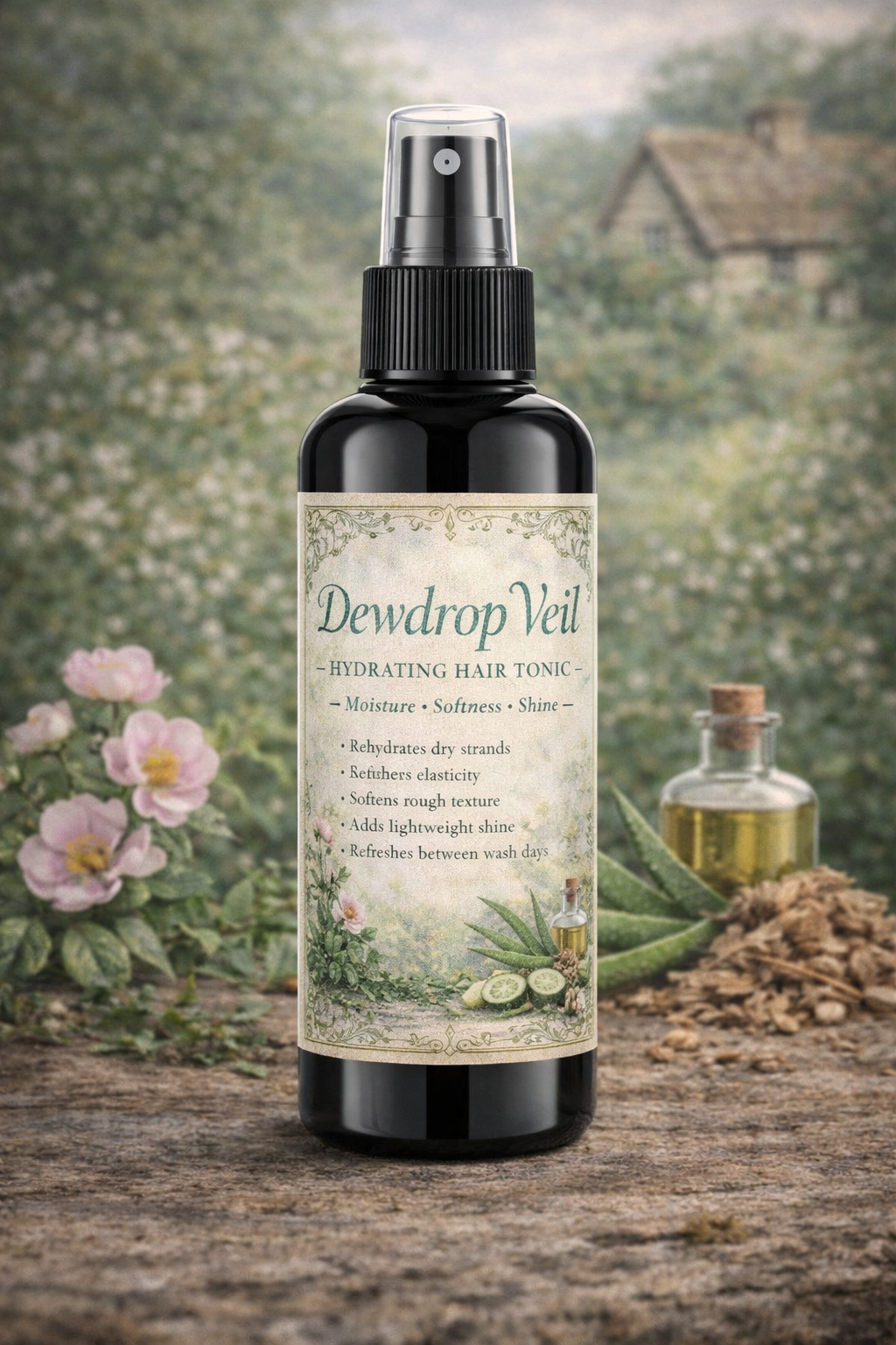 Dewdrop Veil - Hydrating Hair Tonic