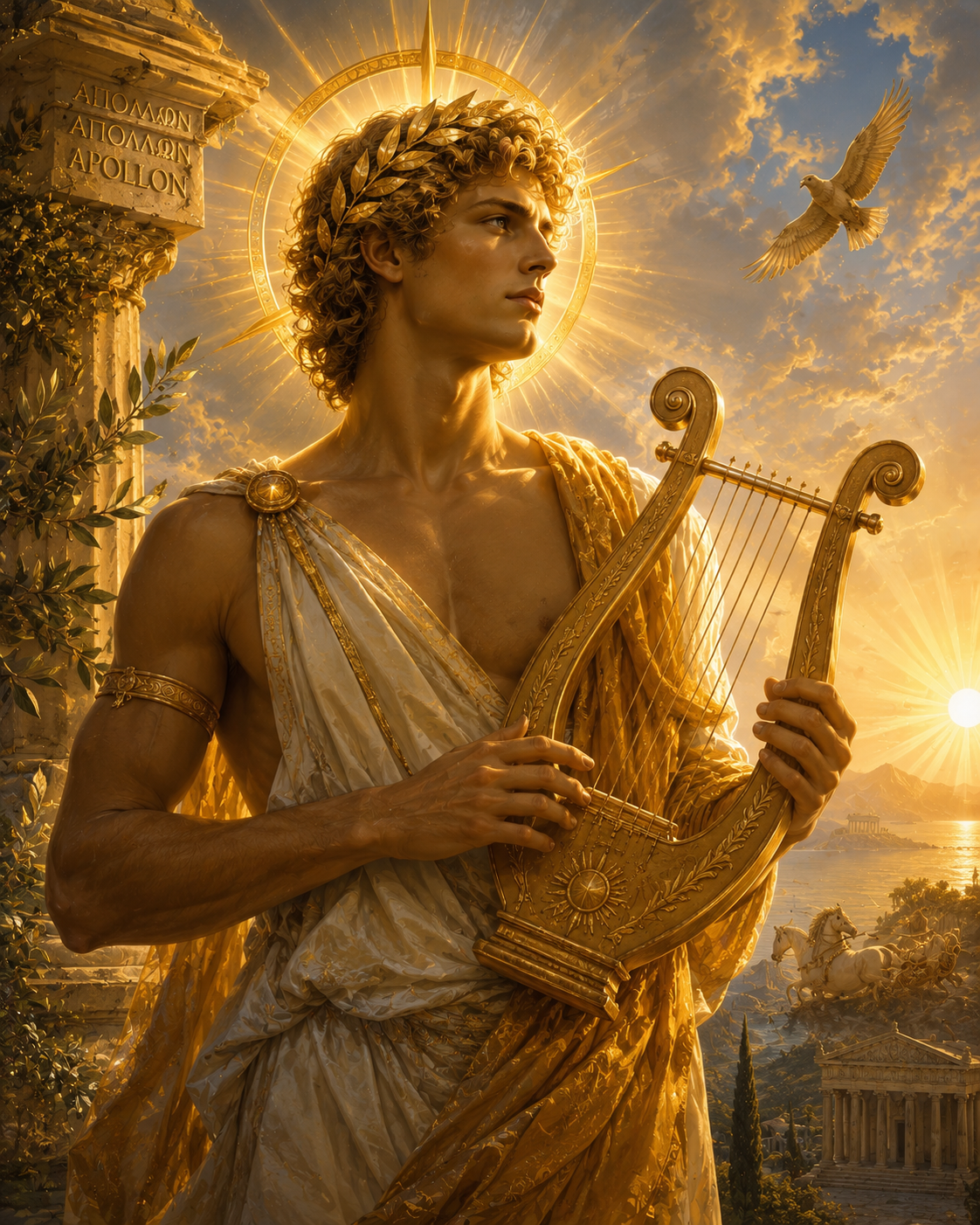 Apollo: Radiance of the Sun Candle