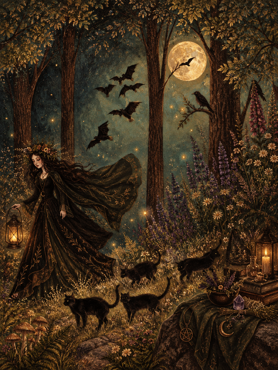 Witching Hour | Beeswax Candle