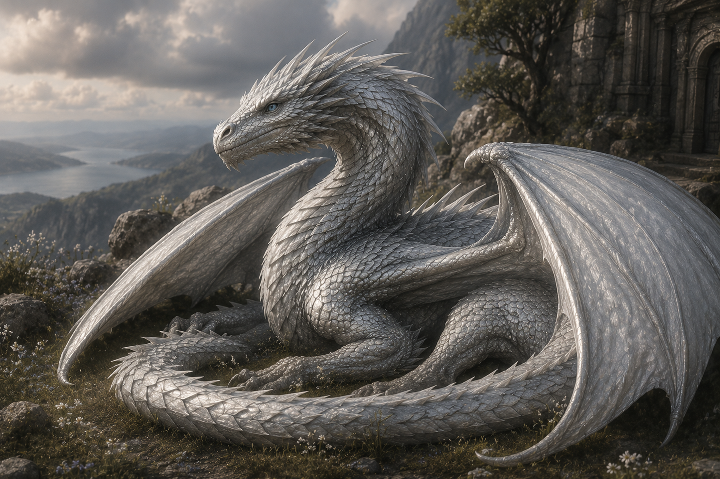 Silverwing | The Gentle Dragon Candle