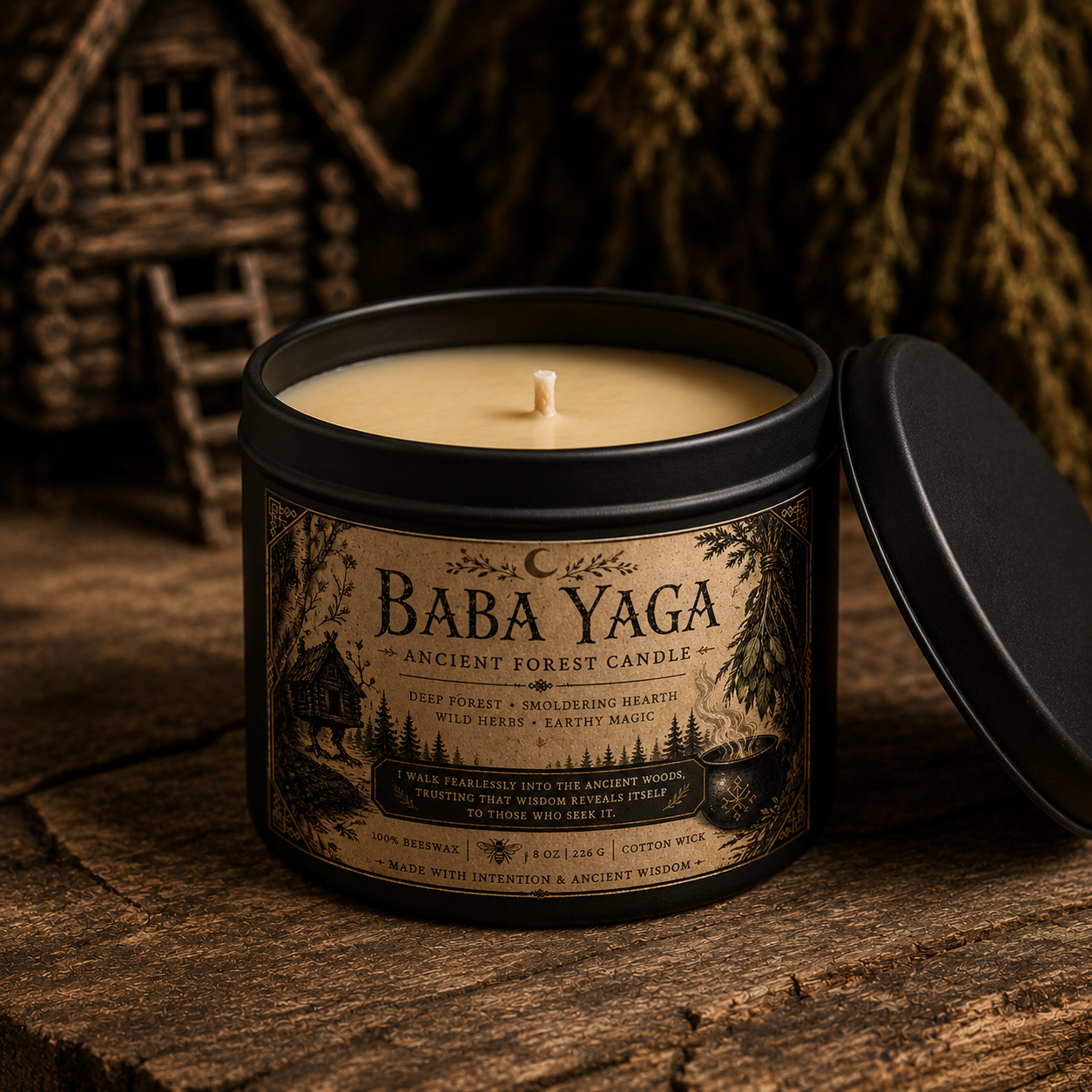 Baba Yaga Candle