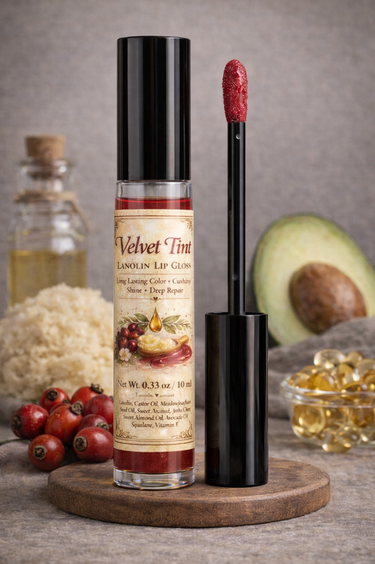 Velvet Tint Lanolin Lip Gloss