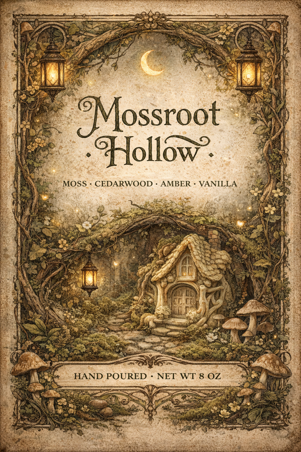Mossroot Hollow Candle