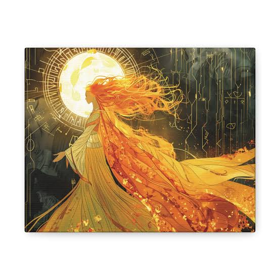 Sól’s Golden Chariot | Radiant Beeswax Candle