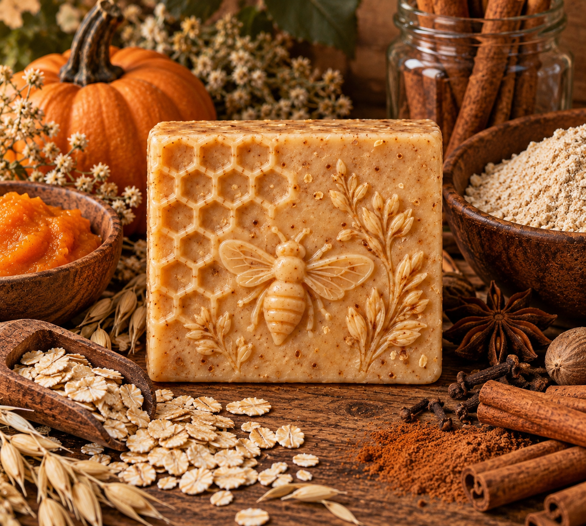 Pumpkin Oat Soap