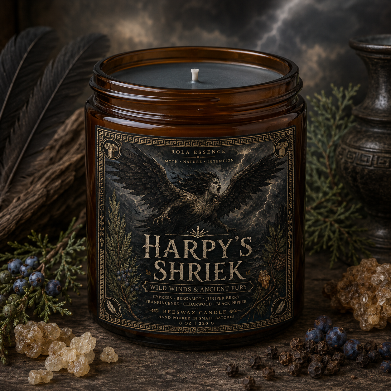 Harpy’s Shriek - Wild Winds & Ancient Fury Candle
