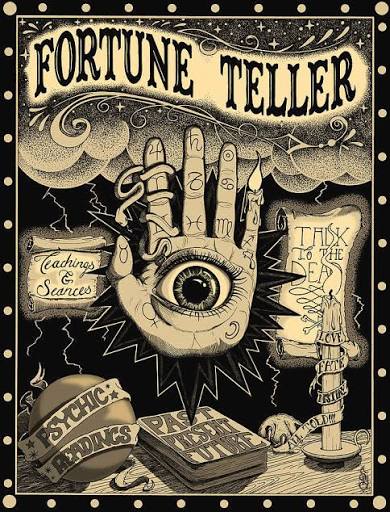 The Fortune Keeper | Palmistry Book Beeswax Candle
