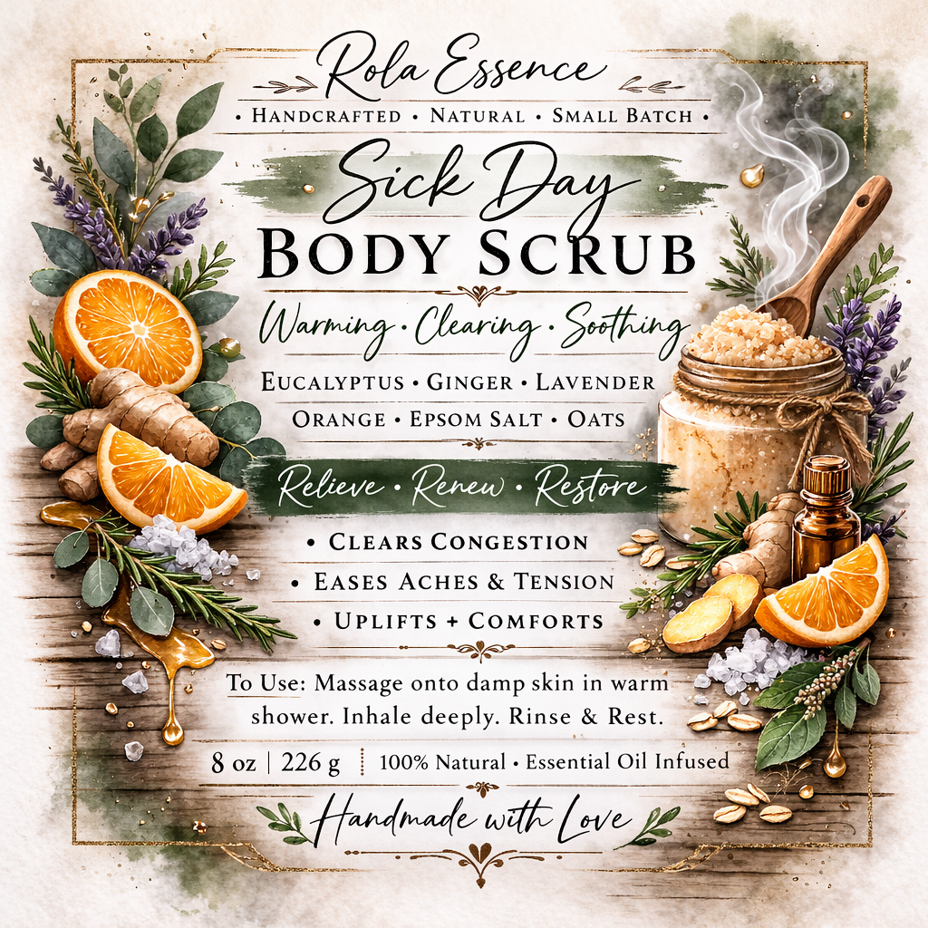 Feverfew Forest - Sick Day Body Scrub