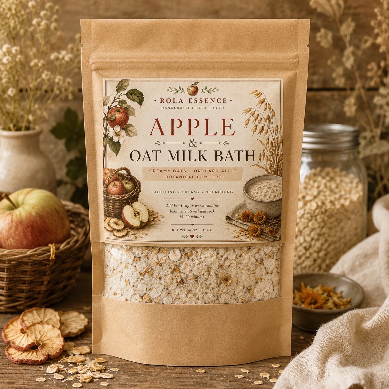Apple & Oat Milk Bath