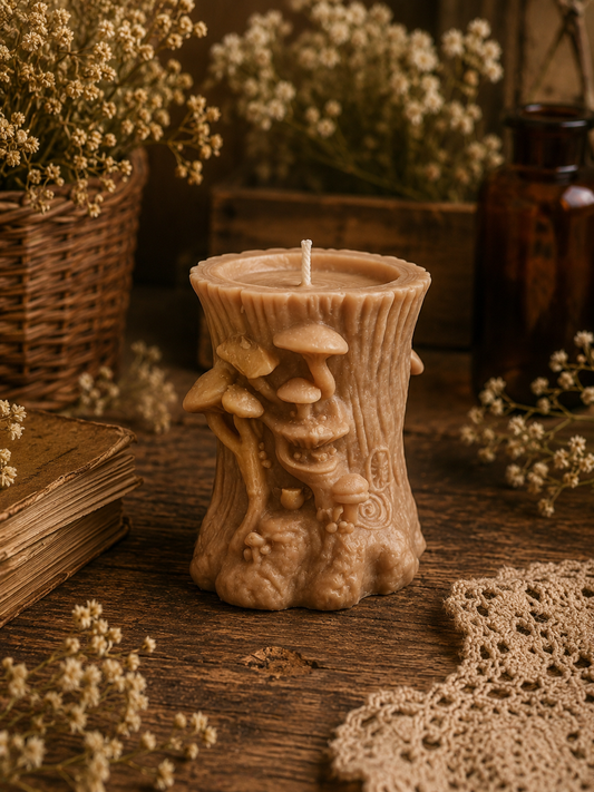 Whispering Hollow Beeswax Candle