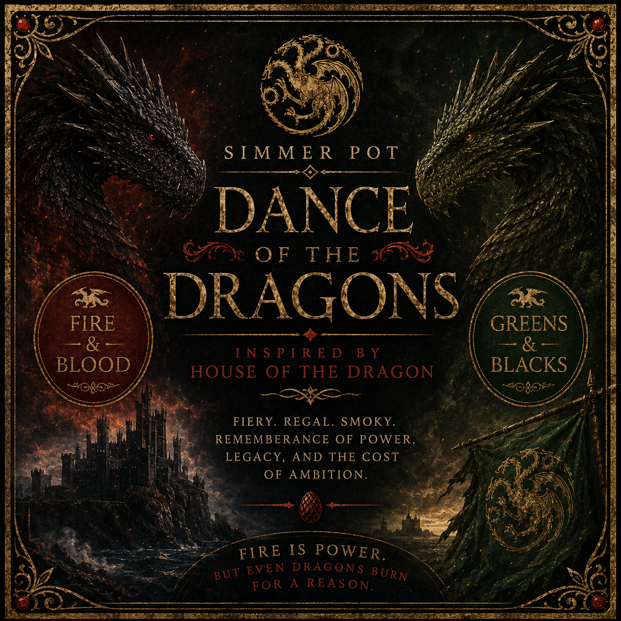 Dance of the Dragons Simmer Pot