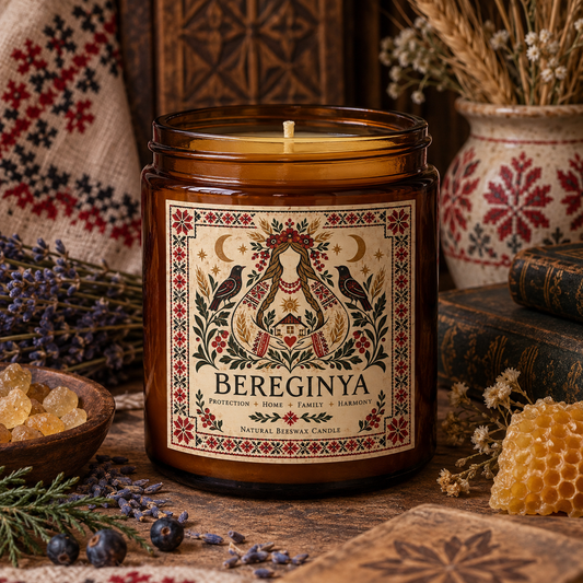 Bereginya Natural Beeswax Candle