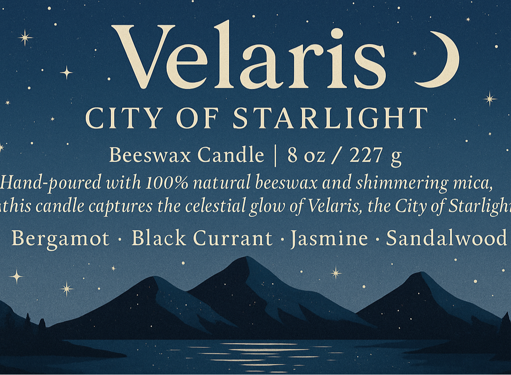 Velaris - City of Starlight Candle