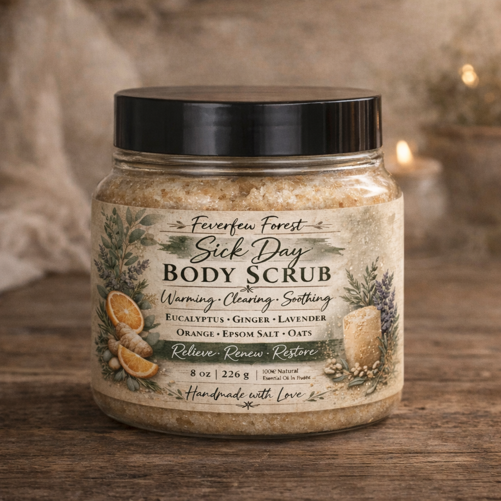 Feverfew Forest - Sick Day Body Scrub
