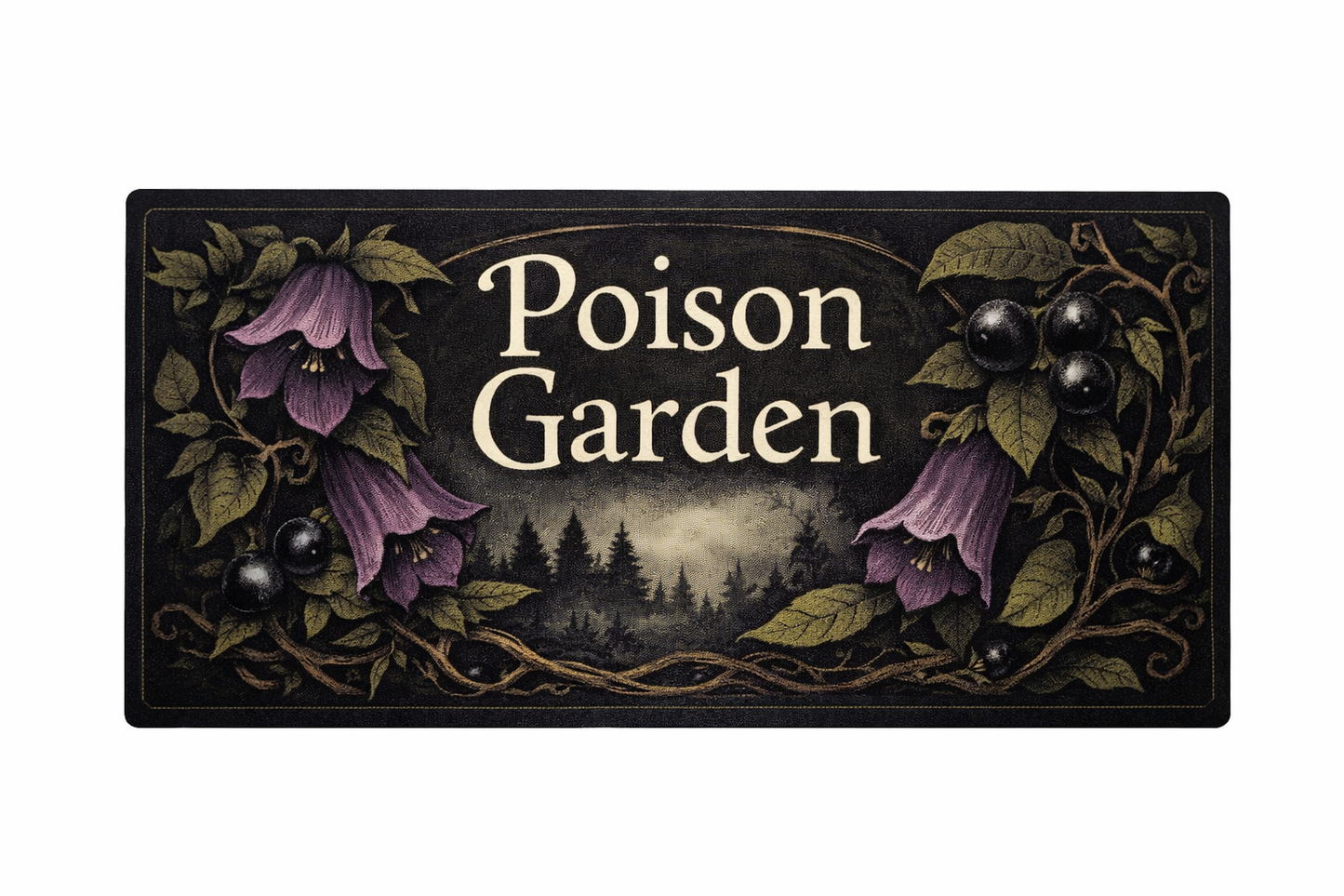 Poison Garden - Nightshade Inspired Candle