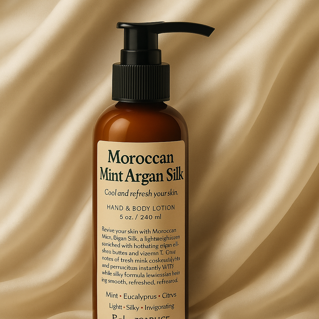 Moroccan Mint Argan Silk