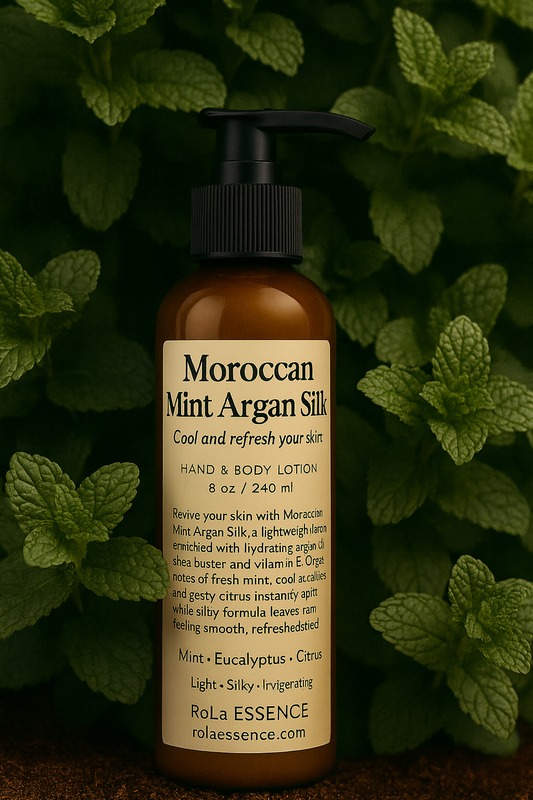 Moroccan Mint Argan Silk