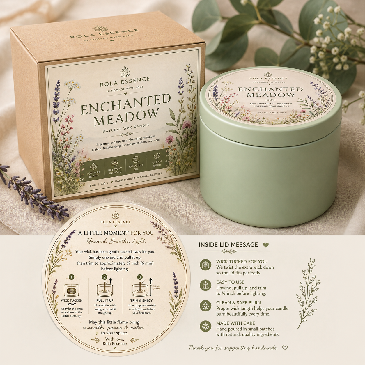 Enchanted Meadow— Limited Edition Candle