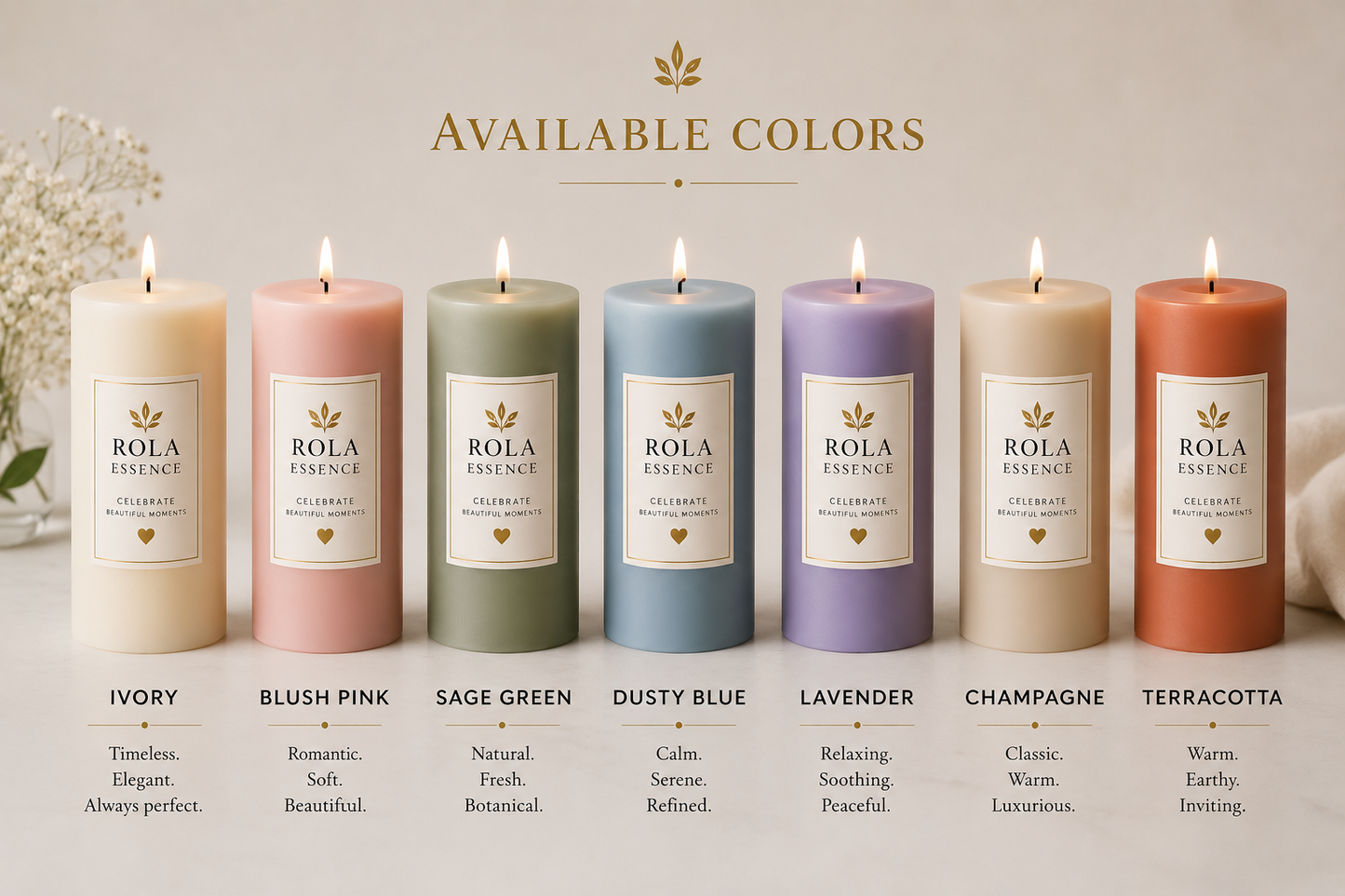 elebration Pillar Candle
