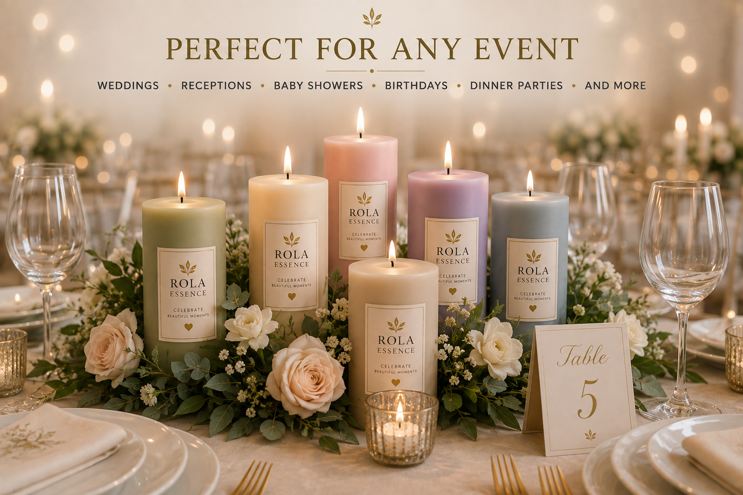 elebration Pillar Candle