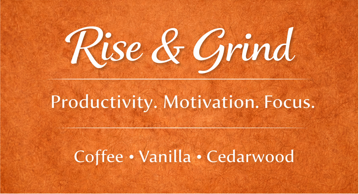 Rise & Grind – Coffee Vanilla Cedarwood