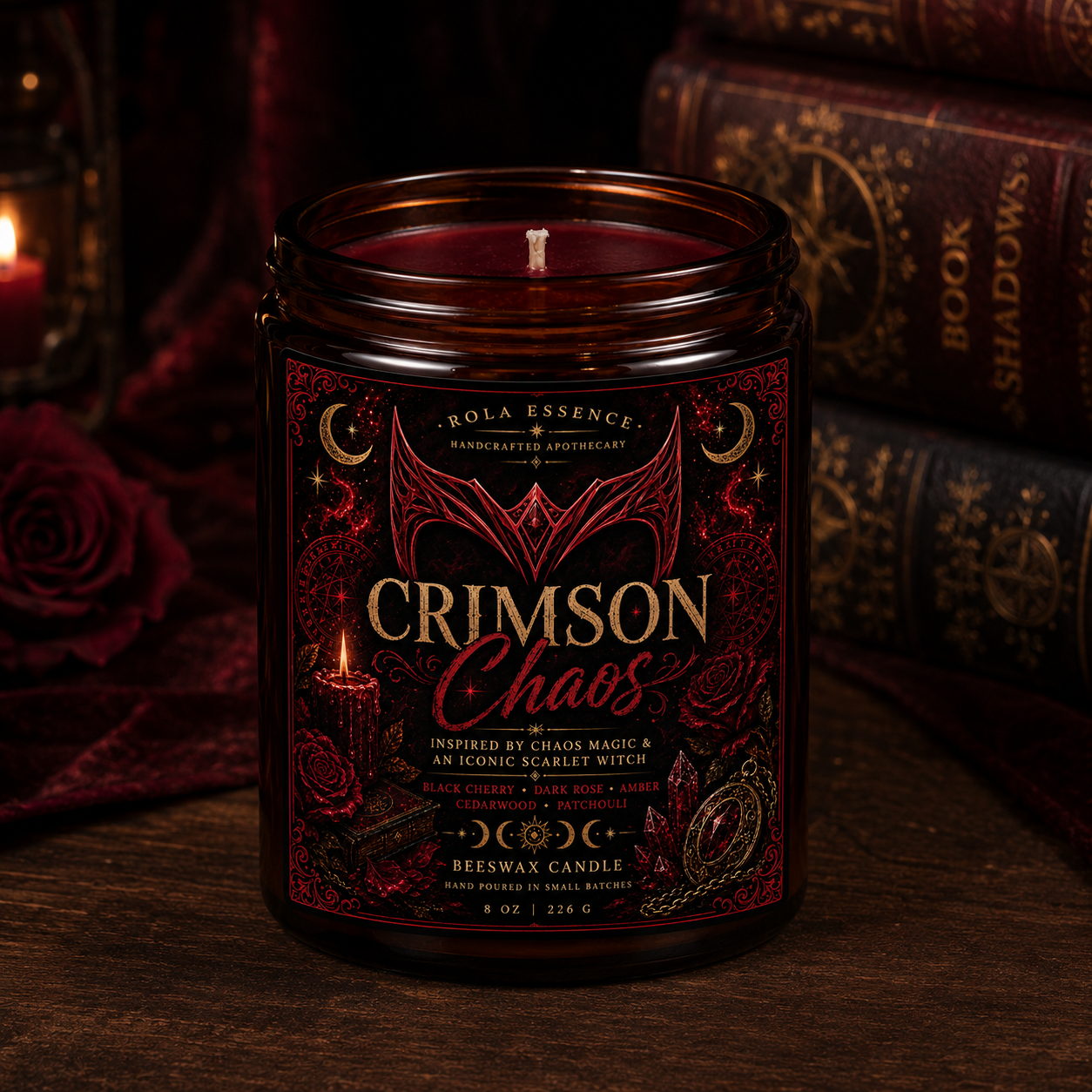 Crimson Chaos | Scarlet Witch Inspired Candle