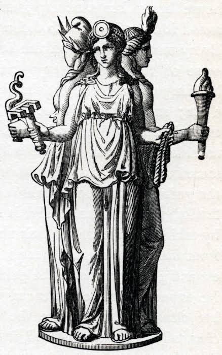 Hekate Beeswax Candle | Keeper of the Crossroads