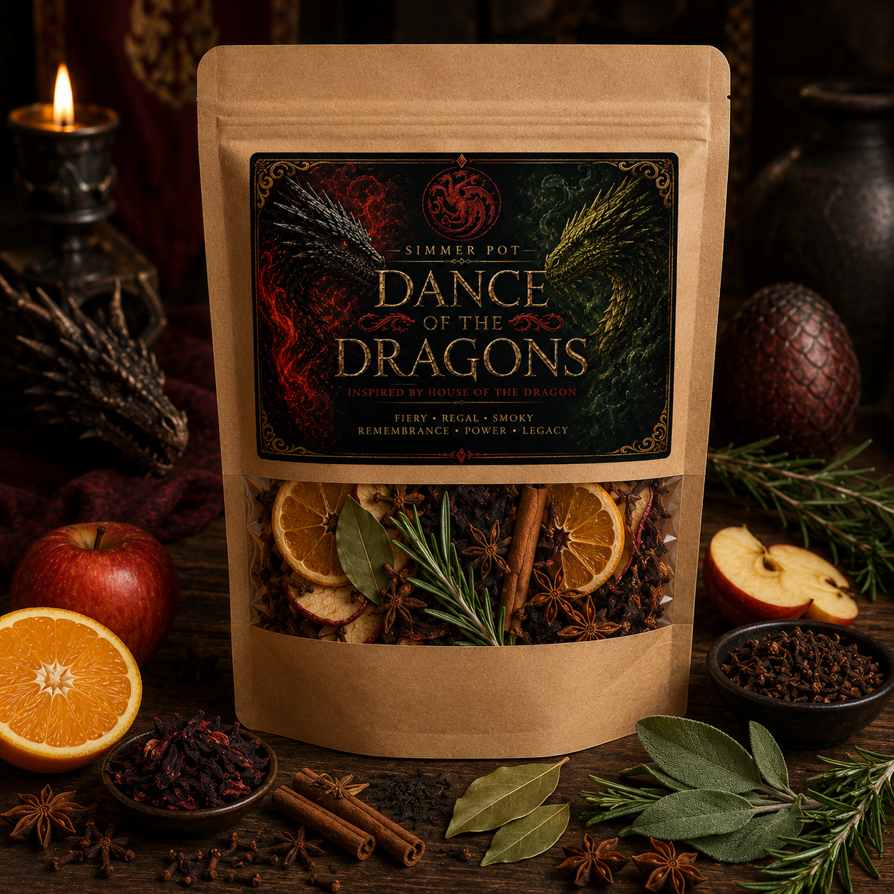 Dance of the Dragons Simmer Pot