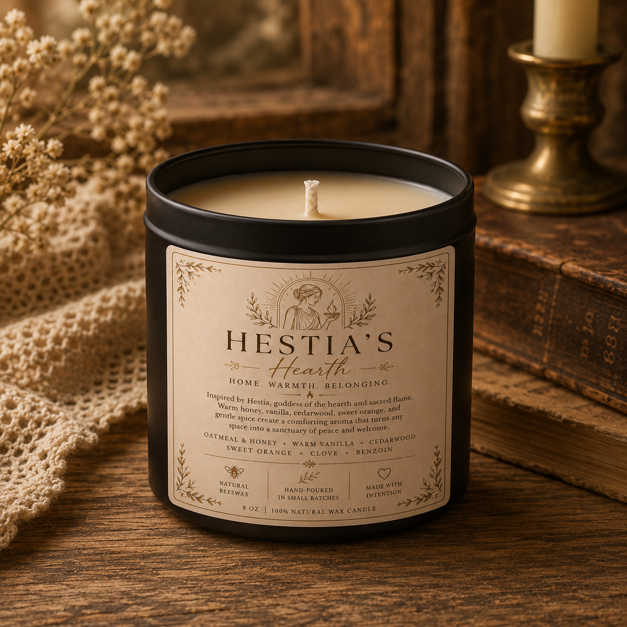 Hestia’s Hearth Candle