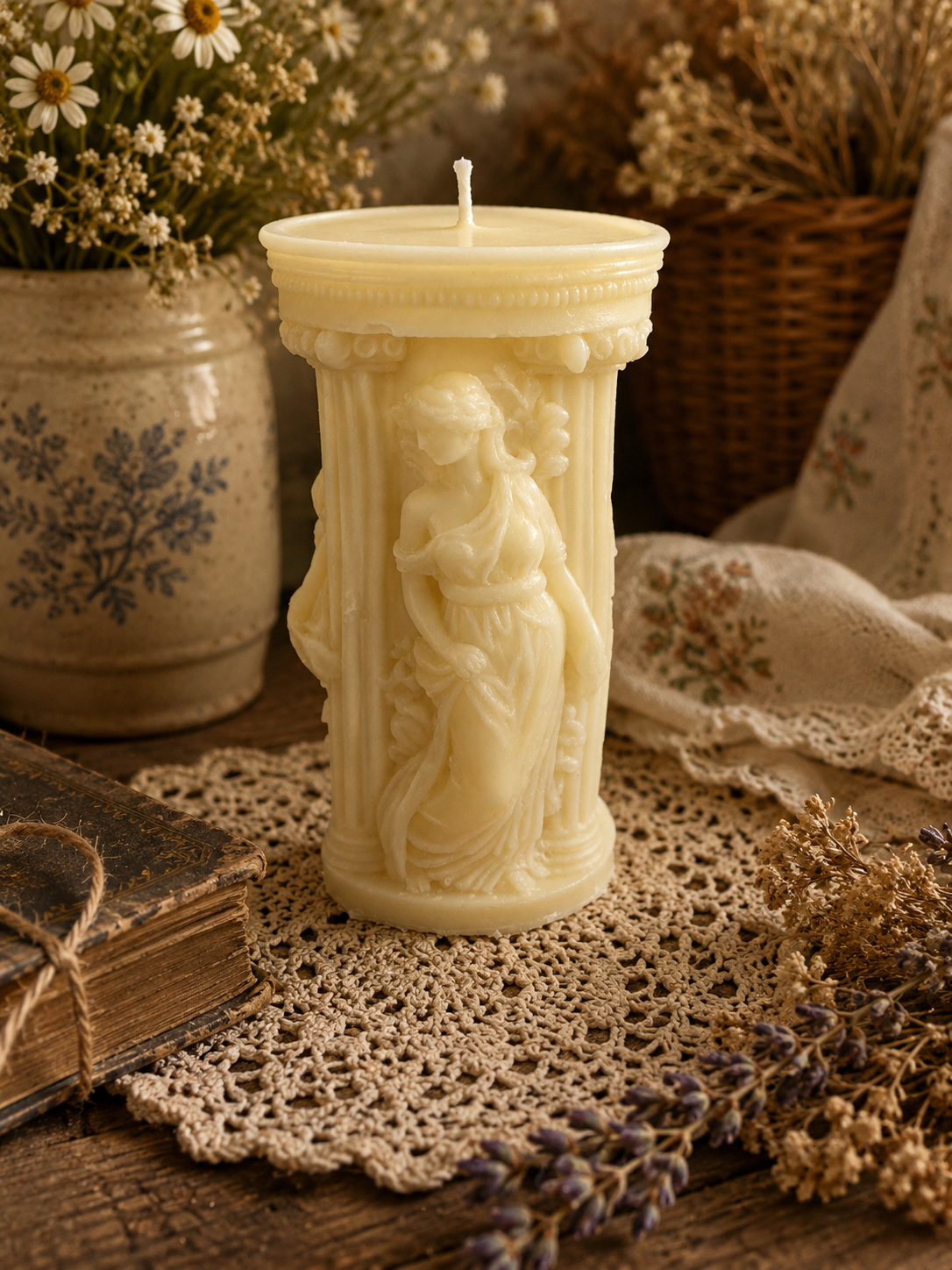 Maiden of the Garden Candle