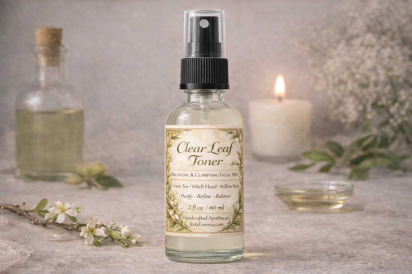 Clear Leaf Toner – Balancing & Clarifying Facial Mist
