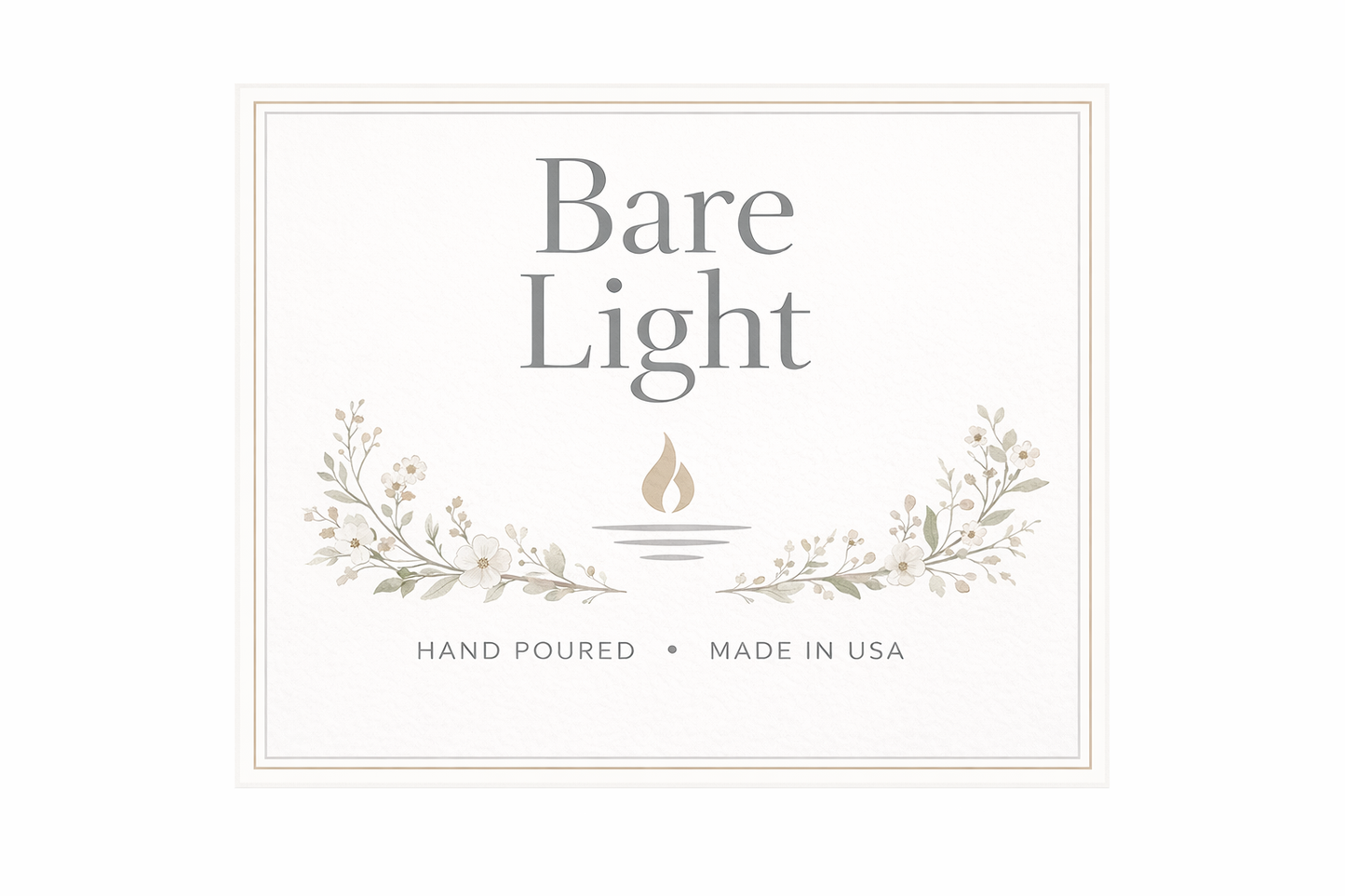 Bare Light Candle