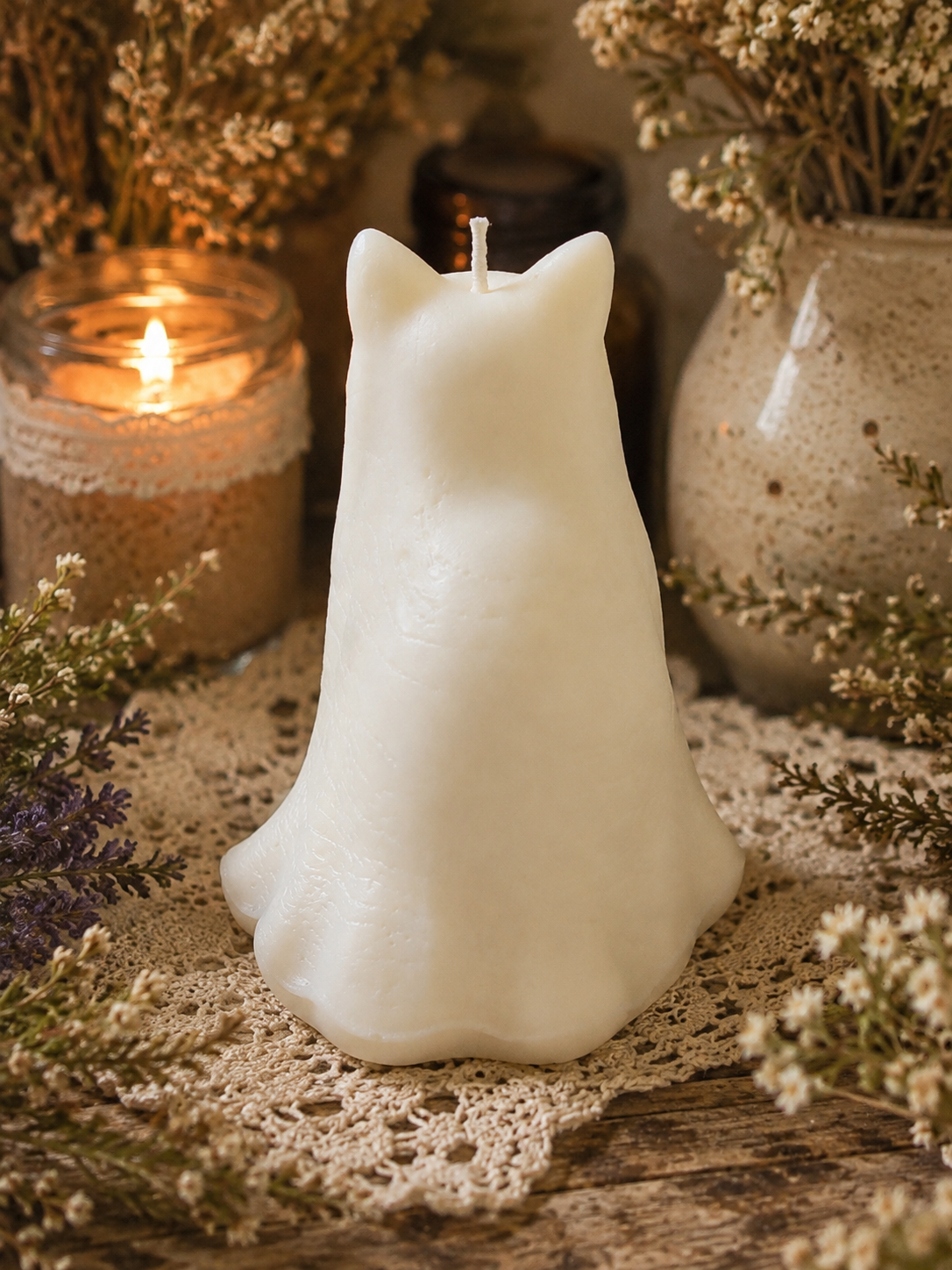 Feline Familiar Spirits Beeswax Candles