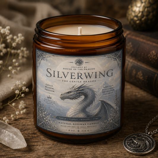 Silverwing | The Gentle Dragon Candle