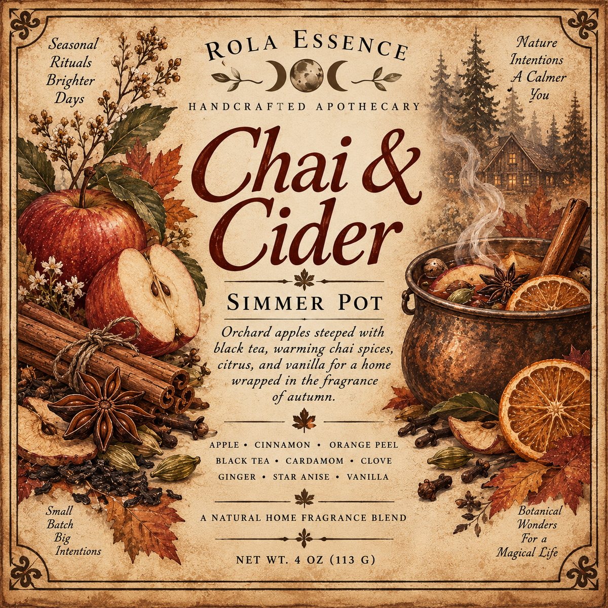 Chai & Cider Simmer Pot