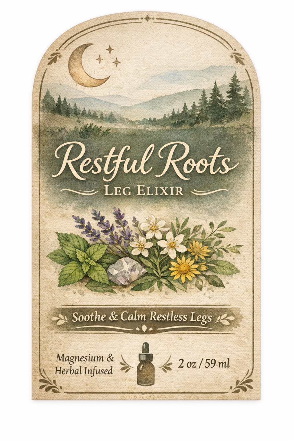 Restful Roots Leg Elixir - Calm Restless Legs