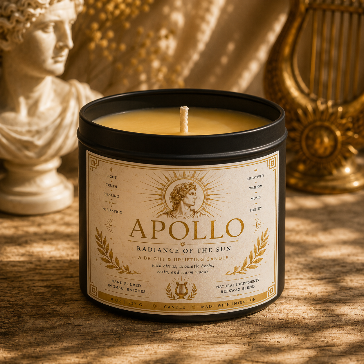 Apollo: Radiance of the Sun Candle