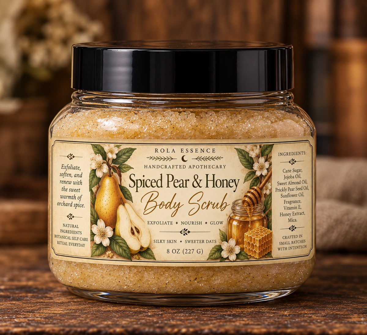 Spiced Pear & Honey Body Scrub