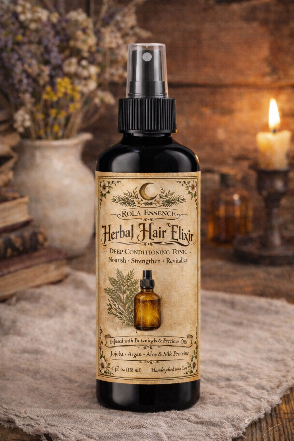 Herbal Hair Elixir - Deep Conditioning Hair Tonic Spray